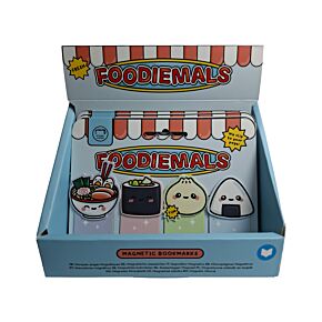 Foodiemals Ramen And Sushi Magnetic Bookmark