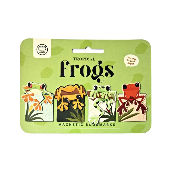 Tropical Frogs Magentic Bookmark