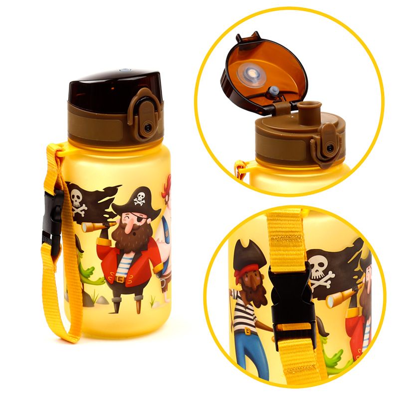 Shatterproof 350ml Pop Top Jolly Rodger Pirates