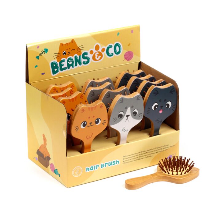 Beans And Co Bamboo Hair Brush