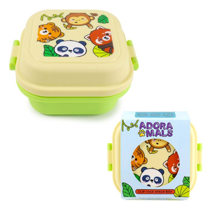 Clip Lock Lunch Box Wild Adoramls