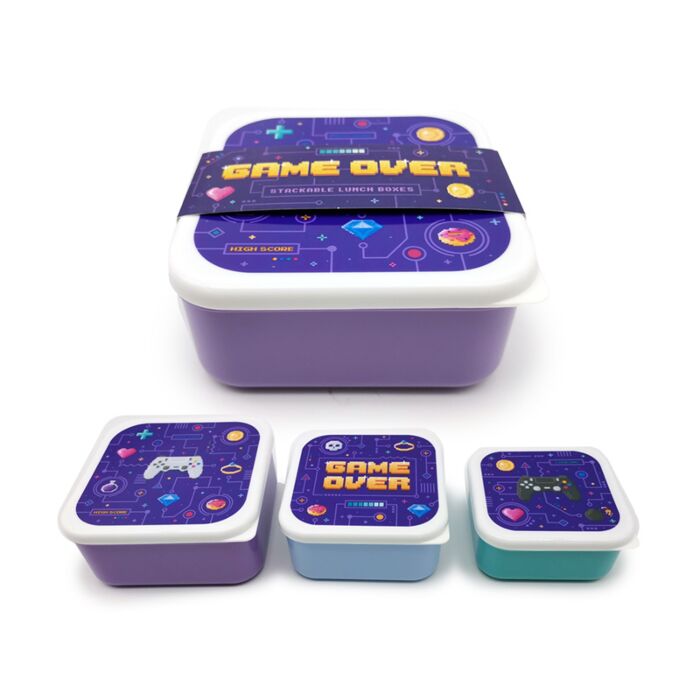 Lunch Boxes - Set / 3 Game Over