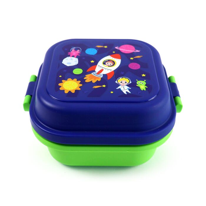 Clip Lock Lunch Box Space Cadets