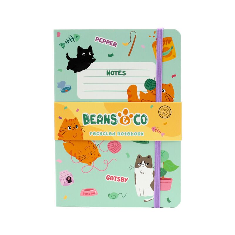 Beans And Co Recycled Paper A5 Notebook