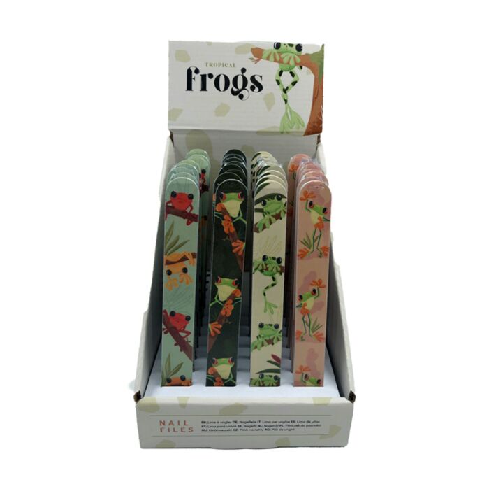 Tropical Frogs Nail File