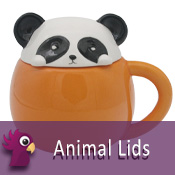  Animal Lid Mugs 