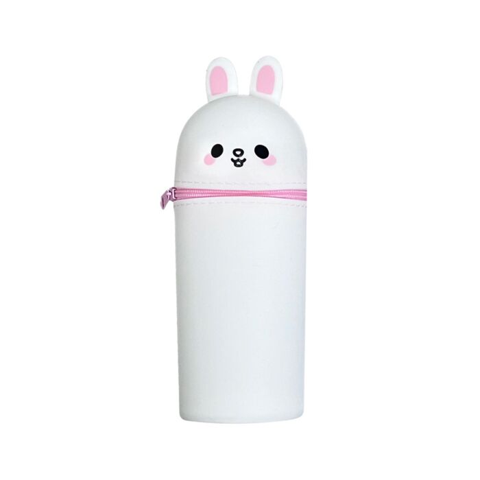 Adoramals Rabbit Silicone Upright Pencil Case