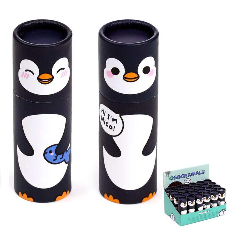 Adoramals Penguin Pencil Pot With 12 Pencils