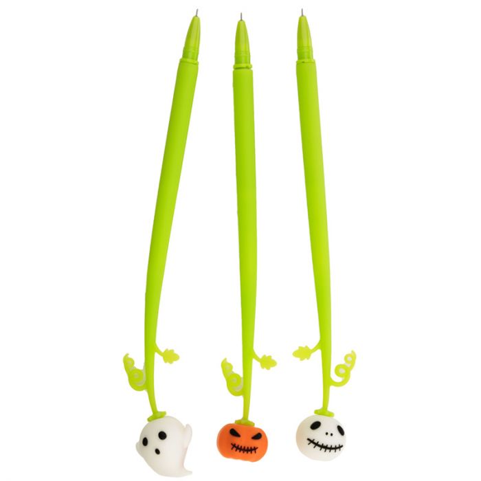 Ghost And Pumpkin Silicone Pen