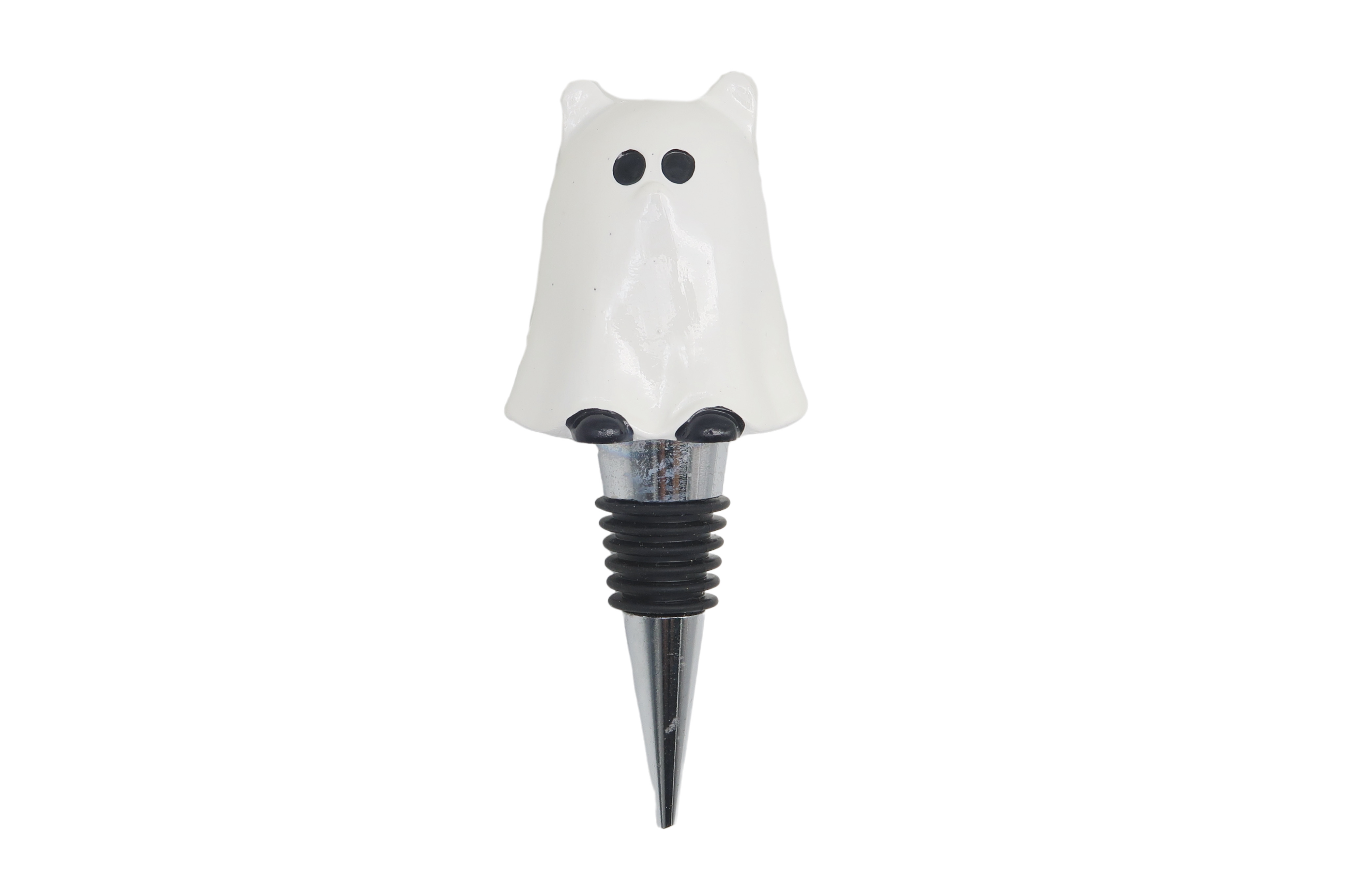 Bottle Stopper - Cat Ghost