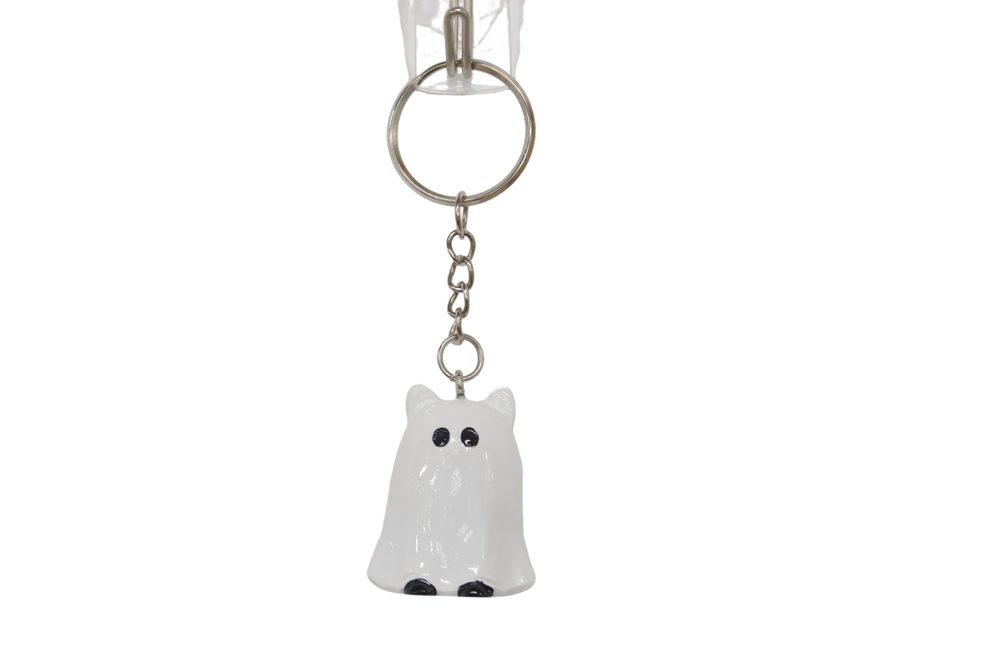 Keychain - Cat Ghost