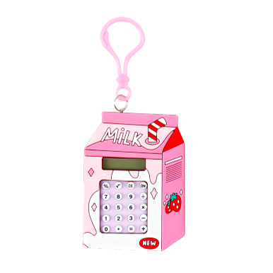 Mini Calculator - Milk Carton