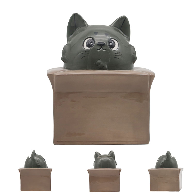 Pepper Cat In Box Money Box