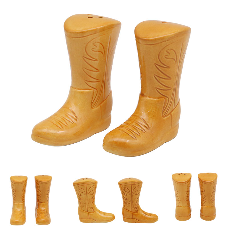 Rodeo Boot Salt And Pepper - Minimal Detail Hand Painting