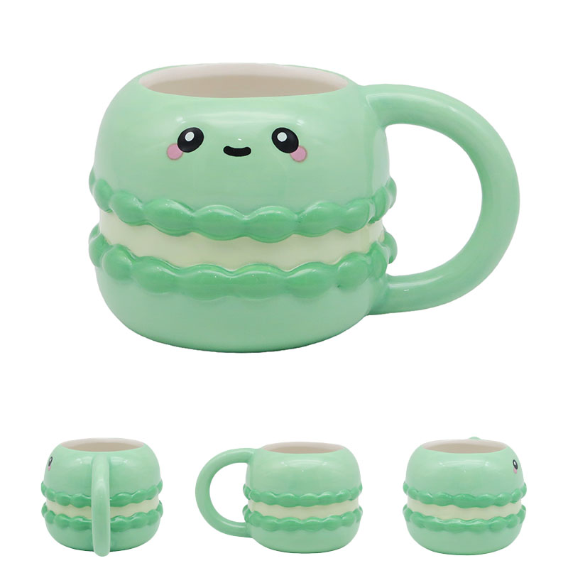 Foodiemals Ceramic Collection Macaroon Full Body Mug