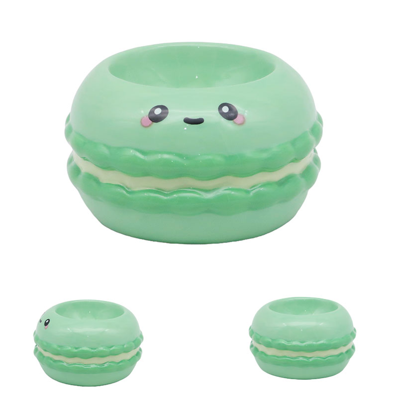 Foodiemals Ceramic Collection Macaroon Egg Holder