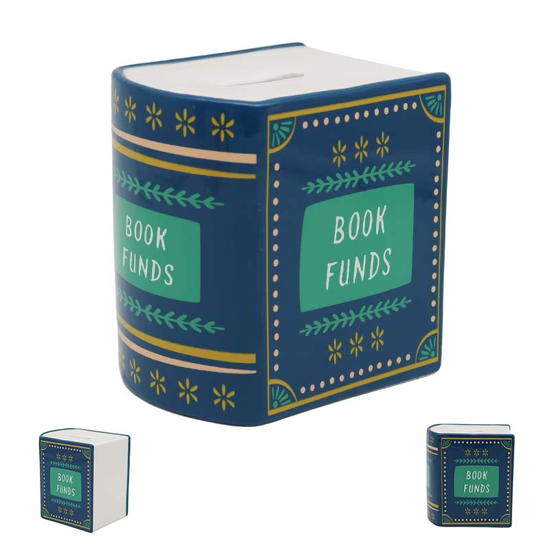 Blue Book-Shaped Money Box