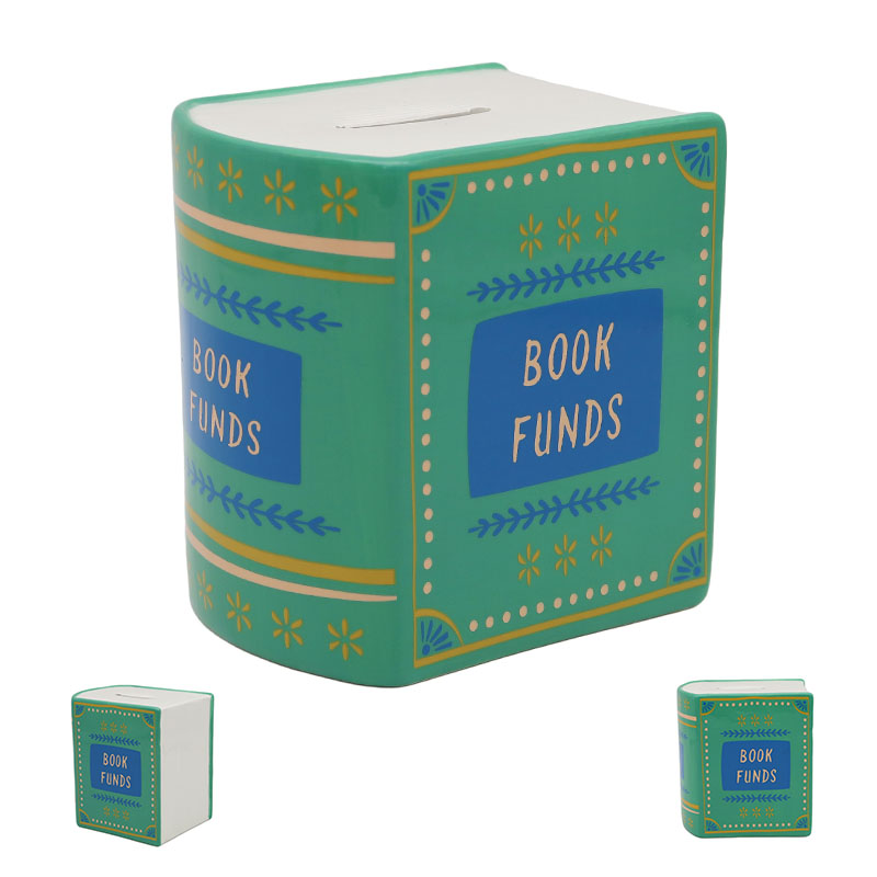 Green Book-Shaped Money Box