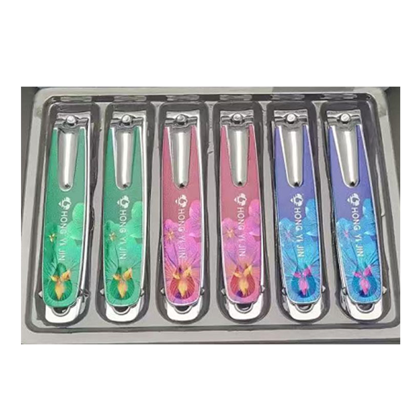 8cm Nail Clipper - Epoxy Resin - 3 Assort