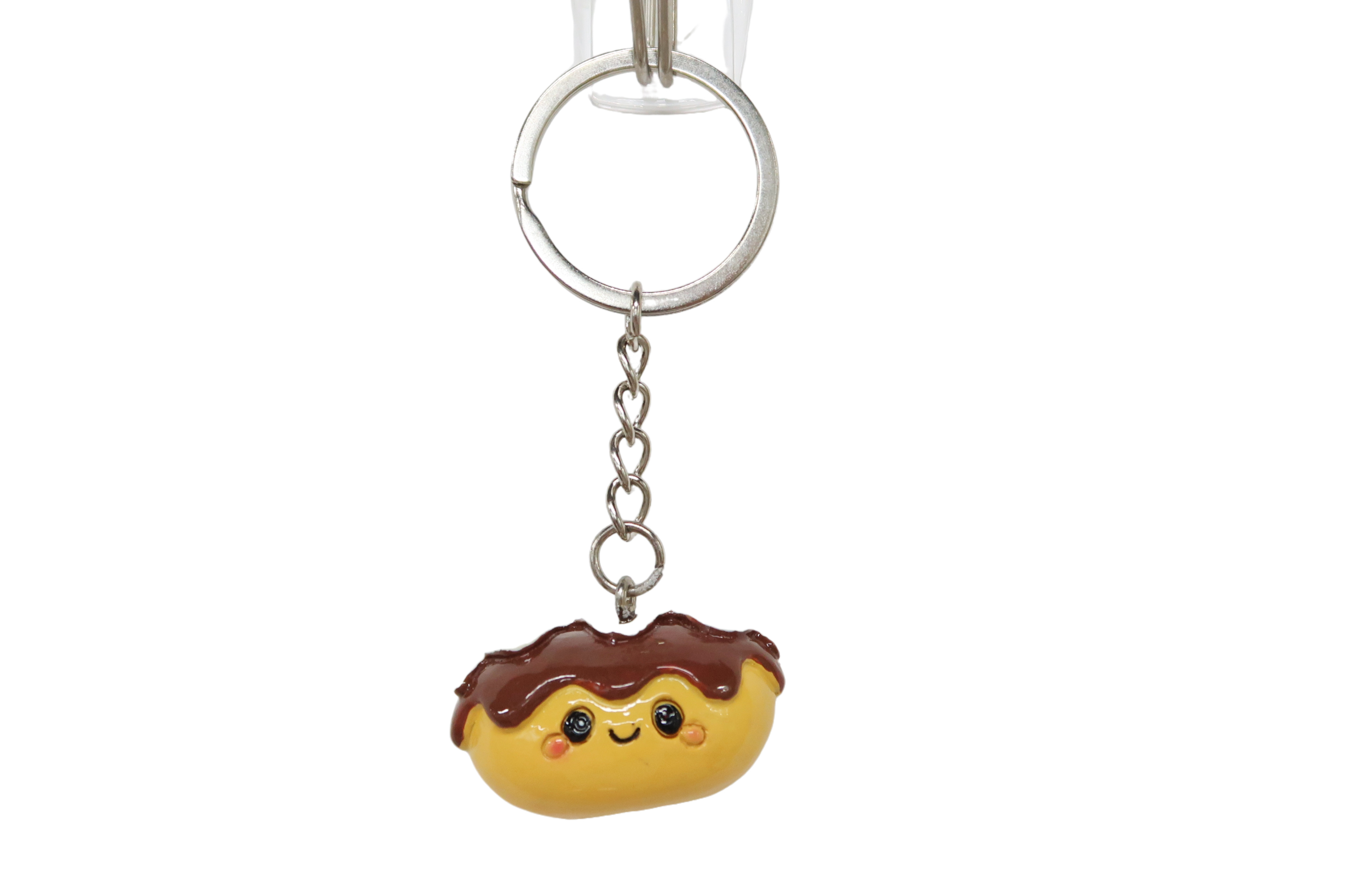 Chocolate Éclair Keychain