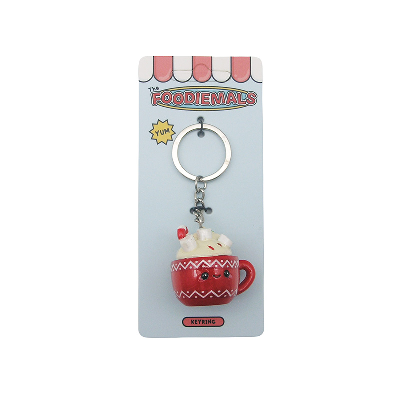 Noodle With Face Keychain