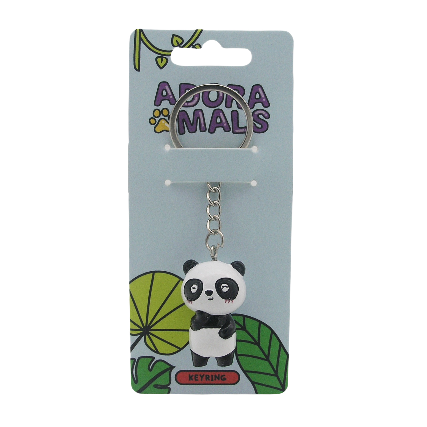 Panda Keychain Head And Body (With Legs) (Key281)