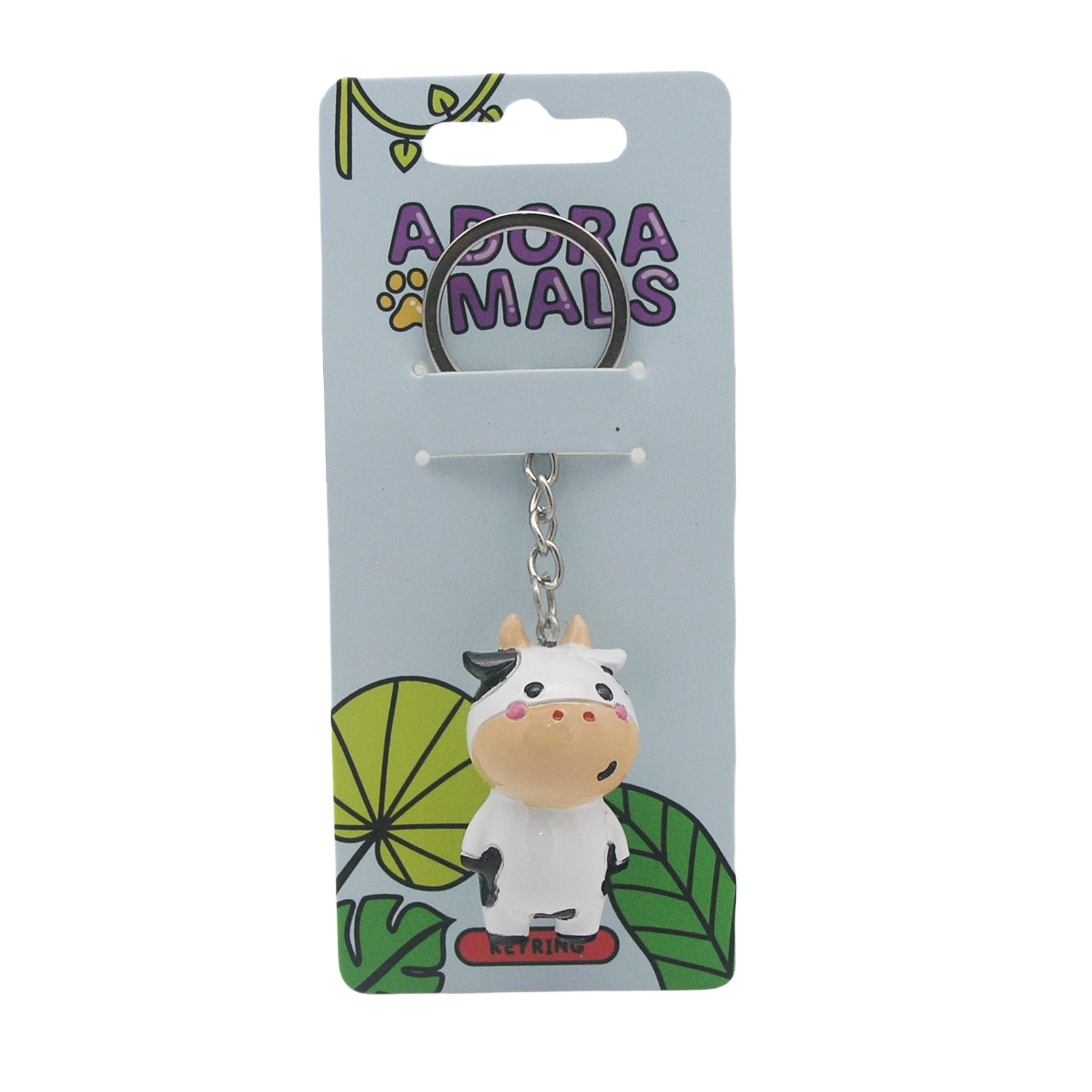 Bread With Face Keychain