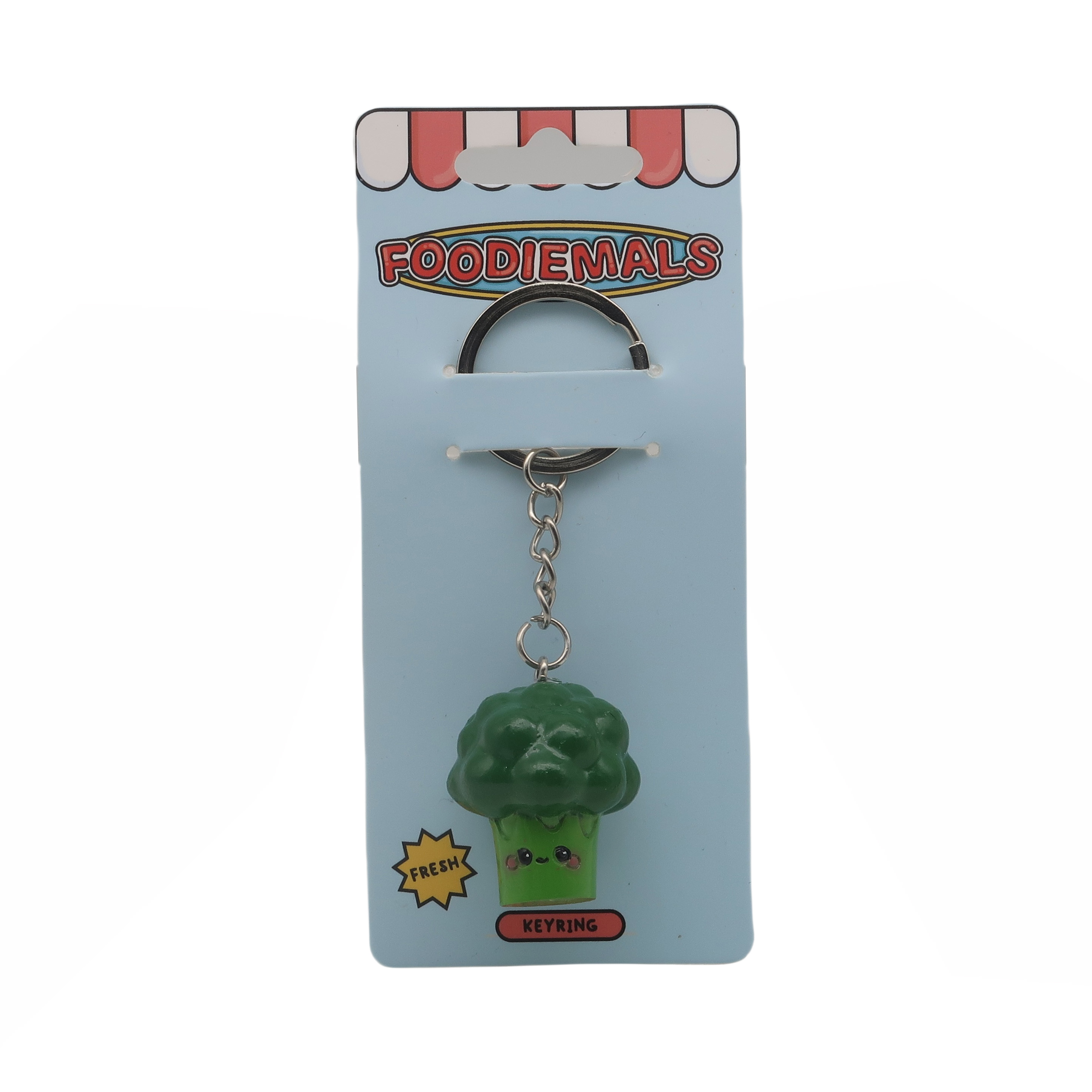 Broccoli Keychain