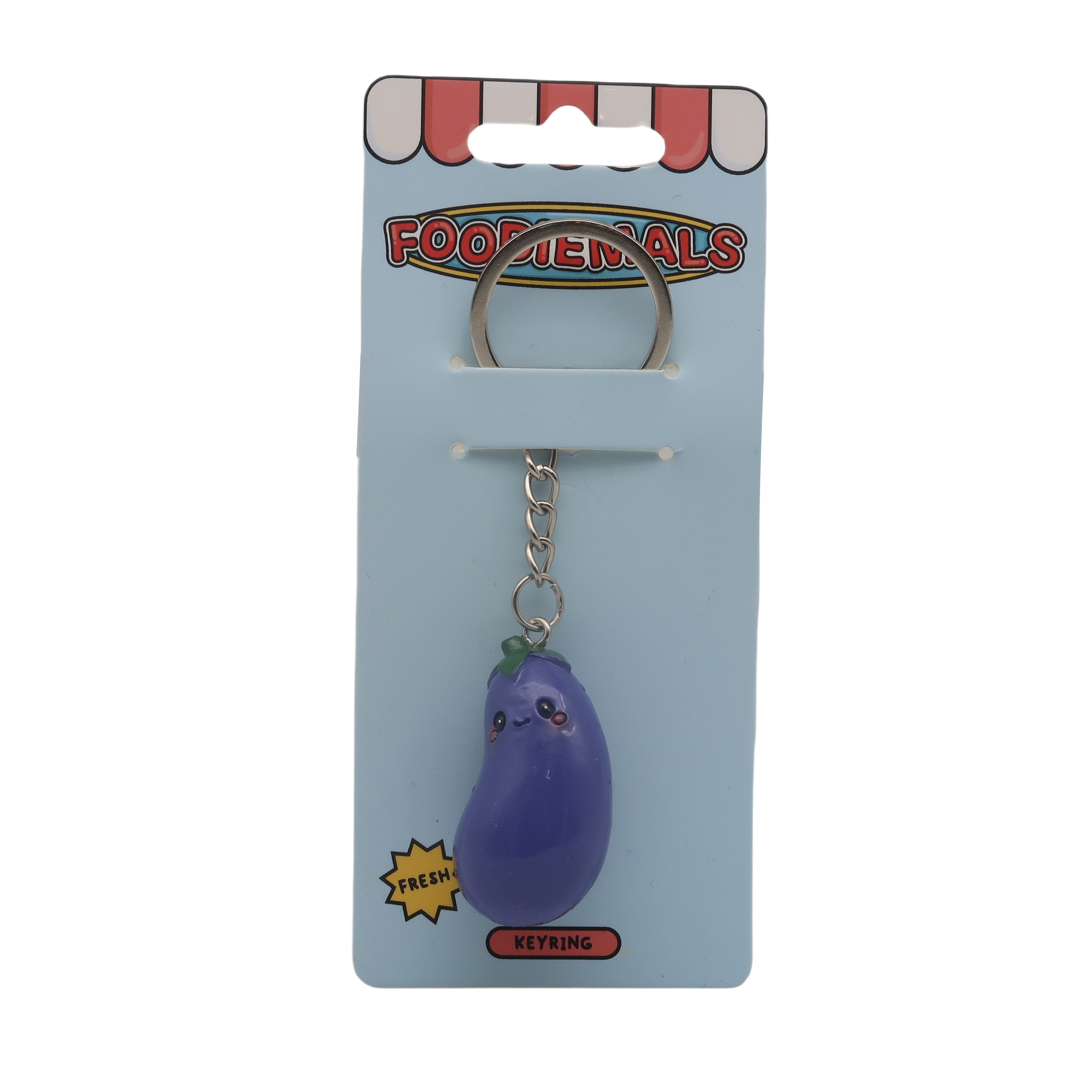 Aubergine Keychain