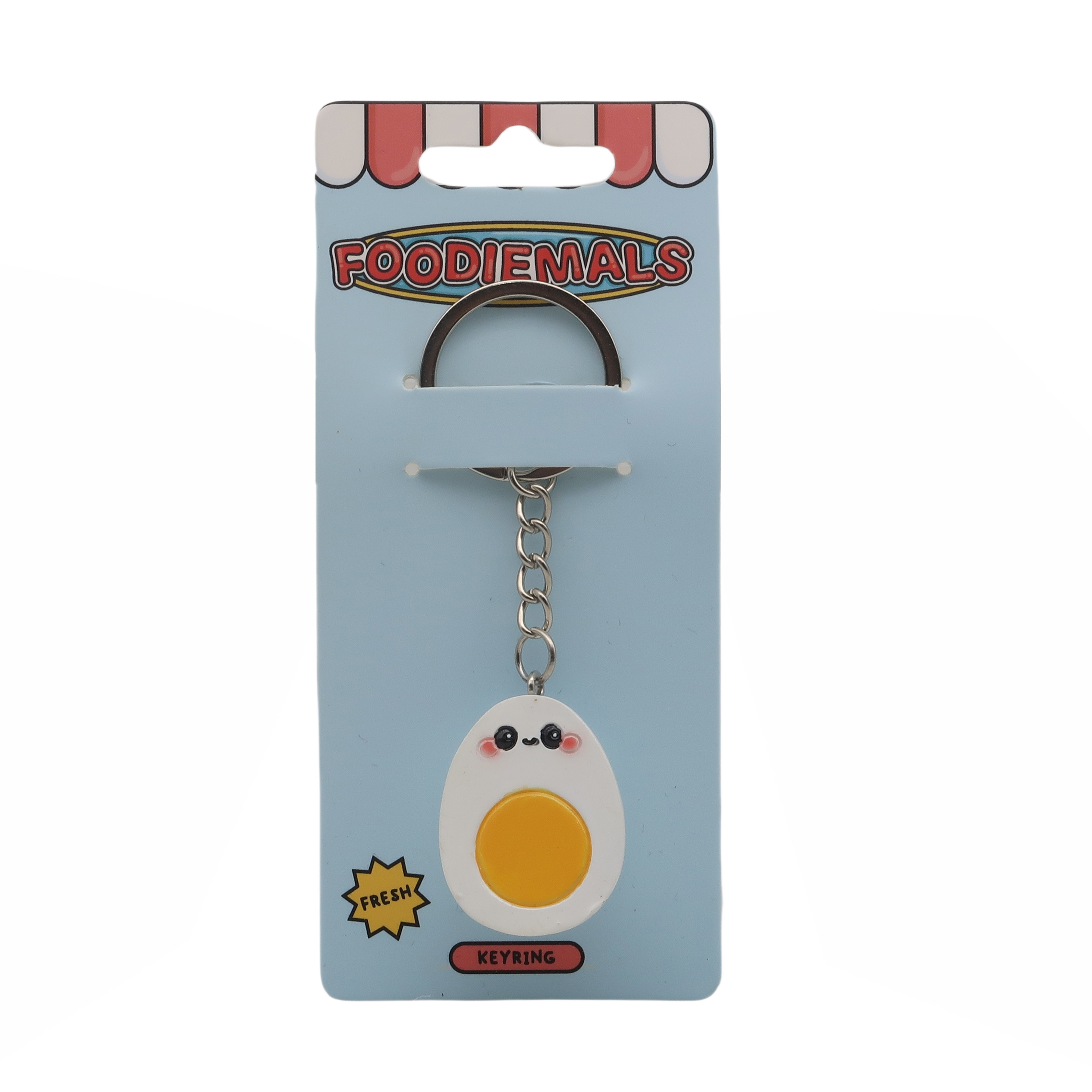Boiled Egg Keychain