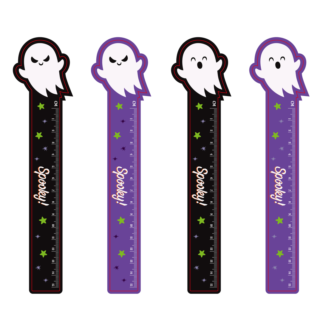 Acrylic Ruler - Spooky