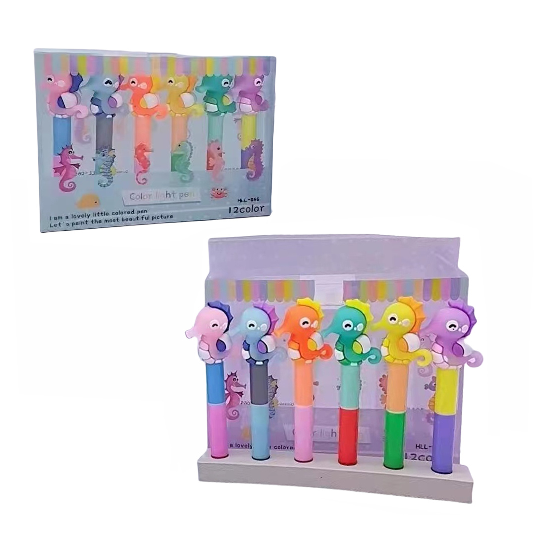 Highligter - Pack/6 Seahorse
