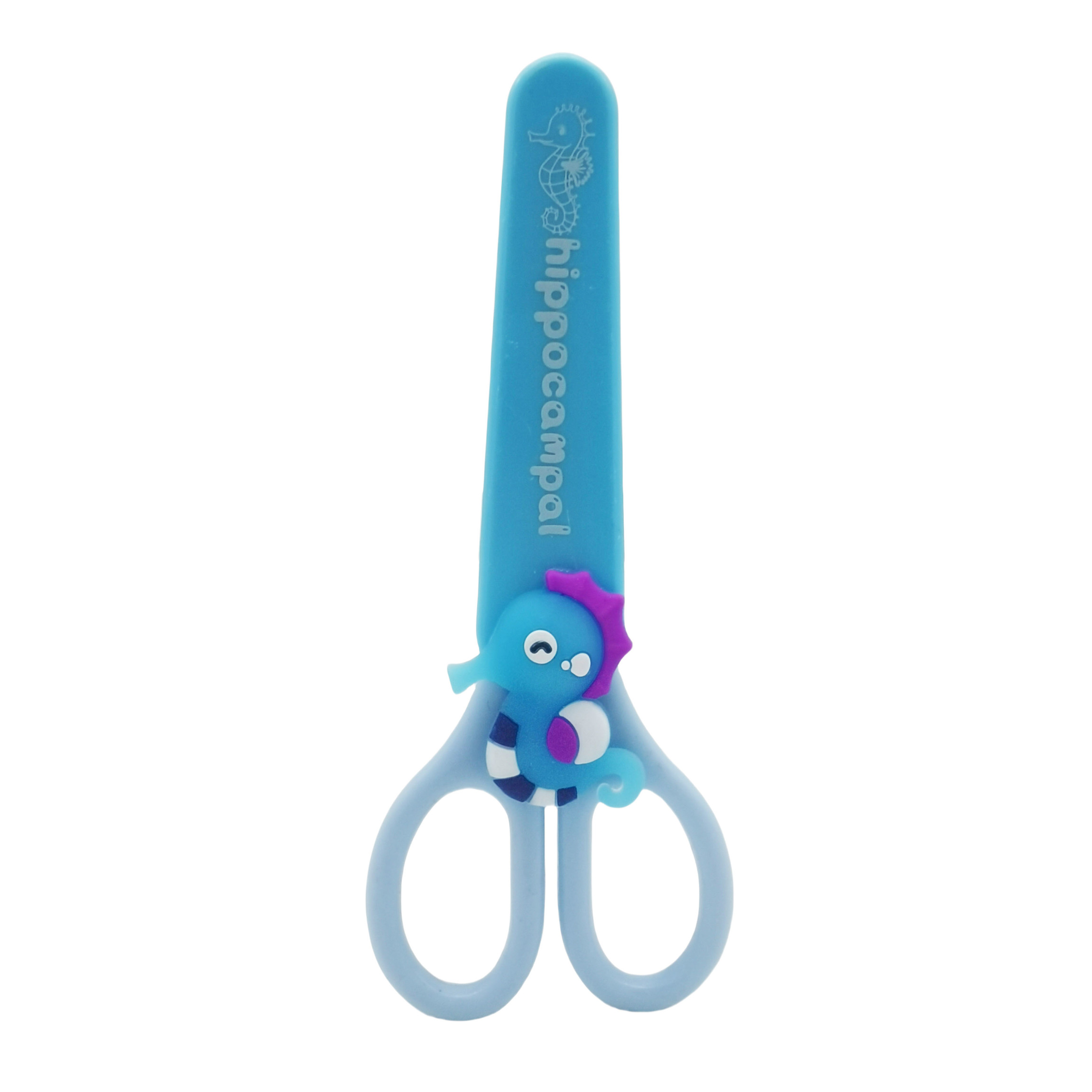Safety Scissors Seahorse Dark Blue