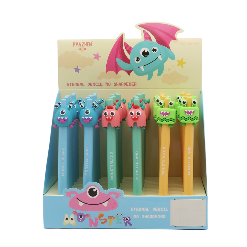 Eternal Pencil - Monster - 3 Assorted