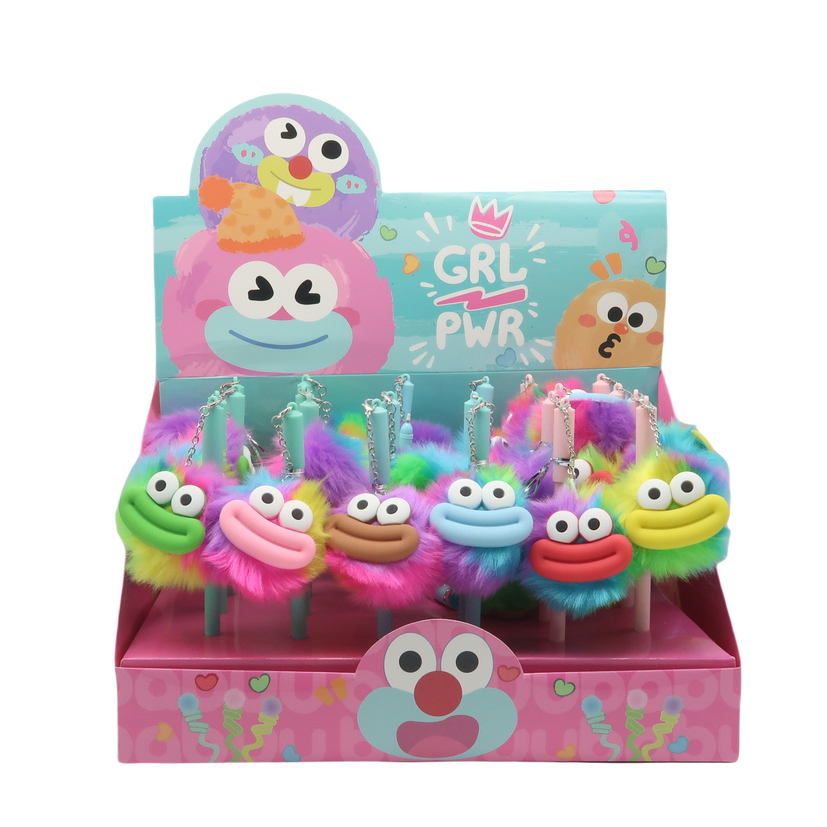 Pompom Pen Girl Power, Psychedelic With Lips