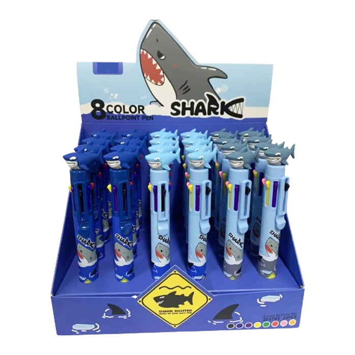Shark 8 Colour Multicolour Pen