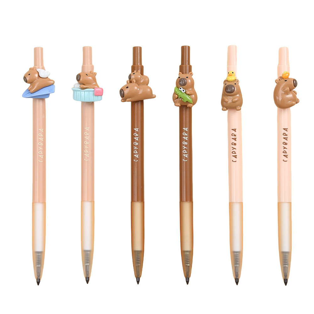 Capybara - Everlasting Pencil - 6 Assorted