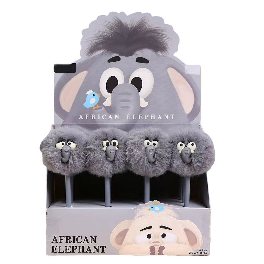Pompom Pen Elephant