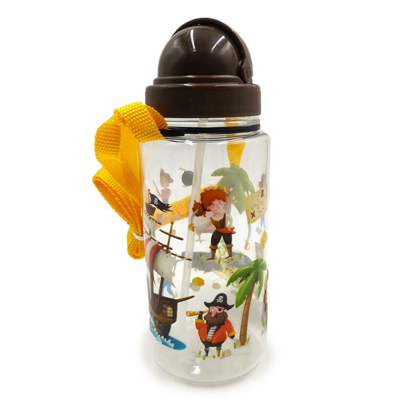 Water Bottles - Children'S Shatterproof 450Ml Jolly Rodger Pirat