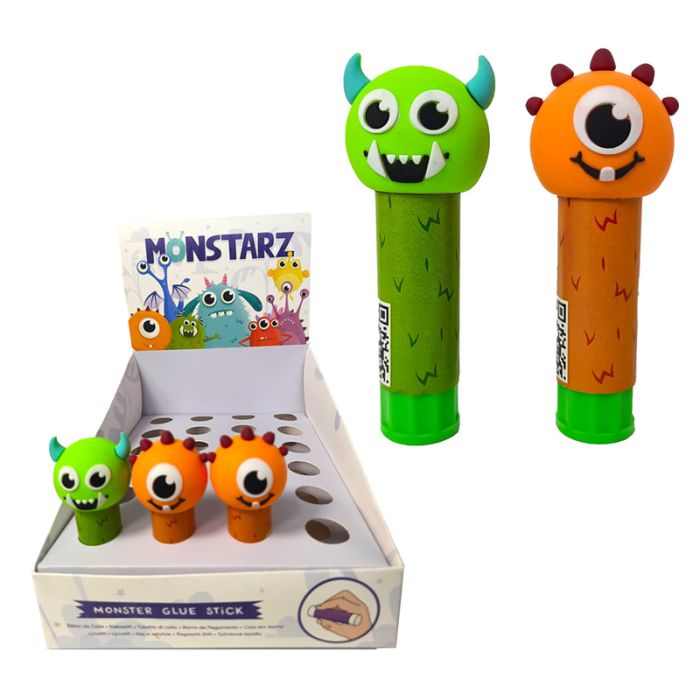 Monster Glue Stick - 2 Assorted