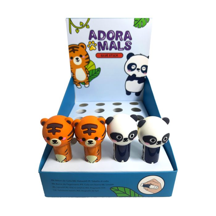 Adoramals Tiger / Panda Glue Stick