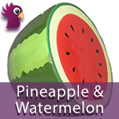  Pineapple & Watermelon 