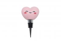  Foodiemals - Pink Heart Bottle Stopper 