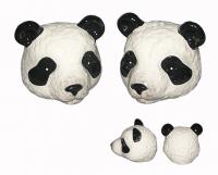  PANDA HEAD SALT AND PEPPER 