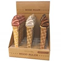  Wooden Ruler Ice Cream Cones 