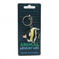  Sealife Keychain, Moorish Idol 