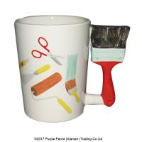 DIY Tool Shaped Handle Mug Paint Brush 