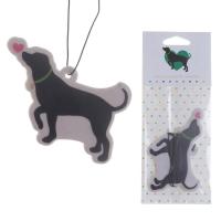  Air Fresheners - I Love My Dog Silhouette Vanilla Air Freshener 