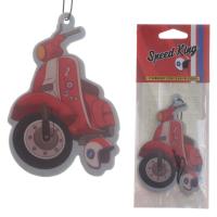  Retro Red Scooter Strawberry Air Freshener 