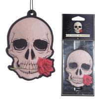  Gothic Skull Rose Air Freshener 